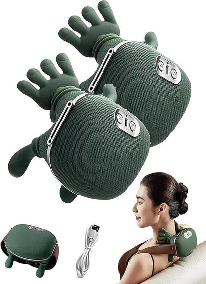 4D cordless neck and shoulder massager with heat function - HR Gulf Hub UAE