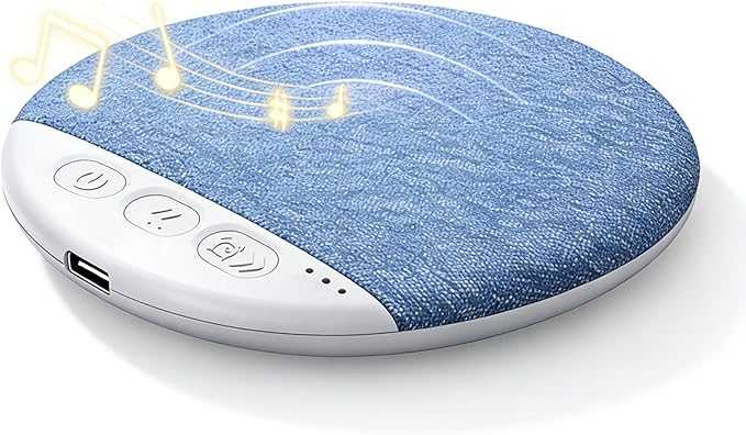 Ultra thin bluetooth pillow speaker placed under white sleeping pillow - HR Gulf Hub UAE