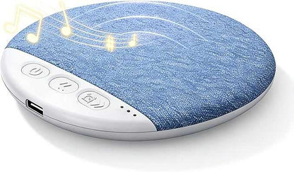 Ultra thin bluetooth pillow speaker placed under white sleeping pillow - HR Gulf Hub UAE