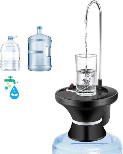 Automatic electric water bottle dispenser pump mounted on 5 gallon jug - HR Gulf Hub UAE